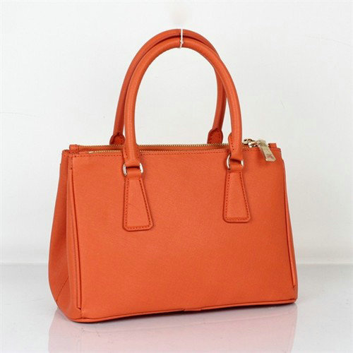 2014 Prada saffiano calfskin BN2316 orange